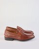Mocasin Windsor Cuero / Suela Goma - Negro Whisky