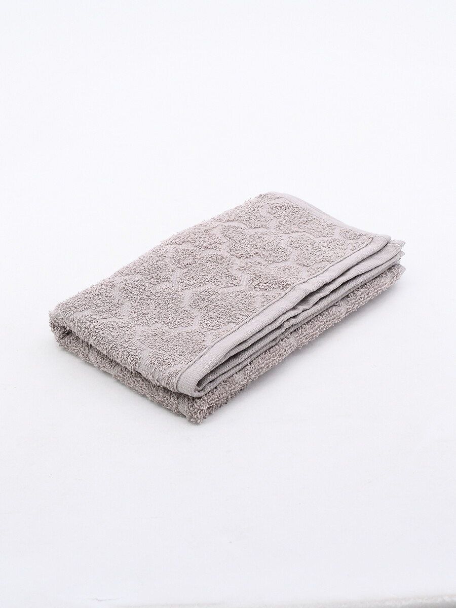 TOALLA DE PISO JACQUARD - GRIS 