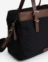 City Back to Office Cartera City Combinada - Negro