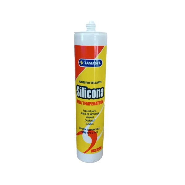 SILICONA ALTA TEMPERATURA CARTUCHO UNISIL Silicona Alta Temperatura Cartucho Unisil