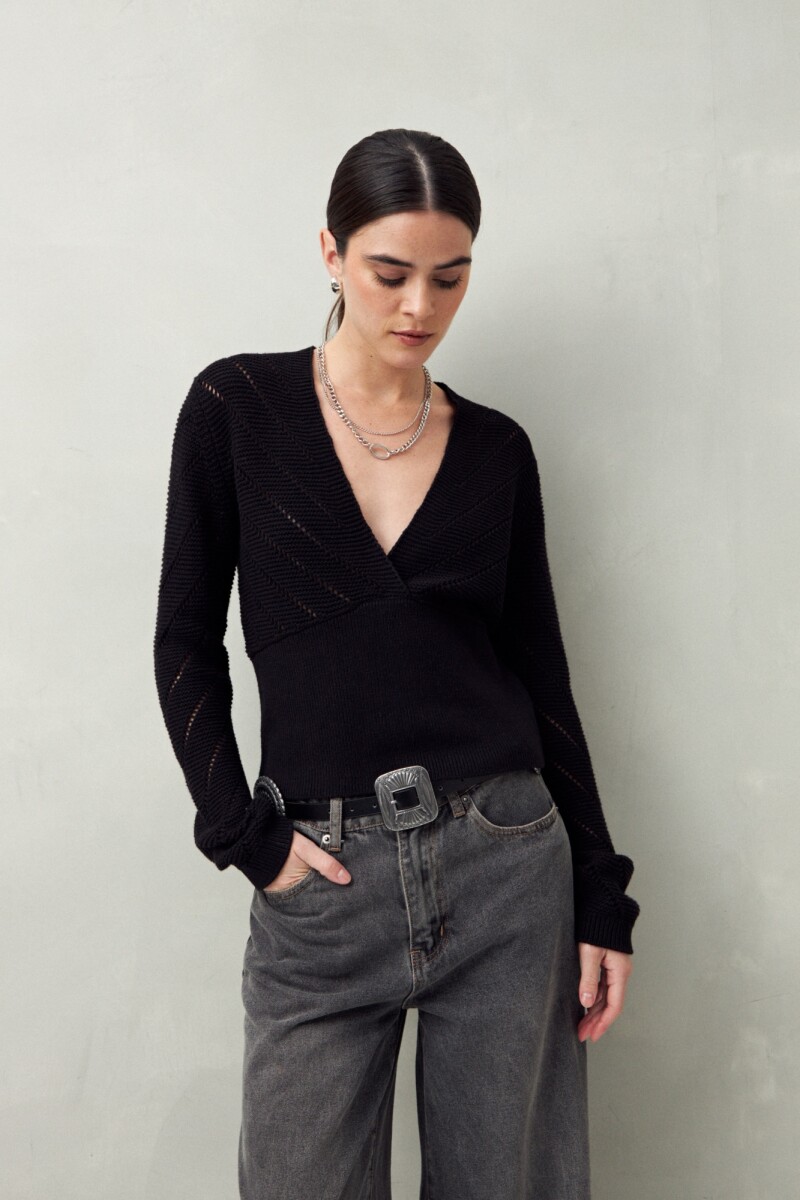 SWEATER ELINA Negro
