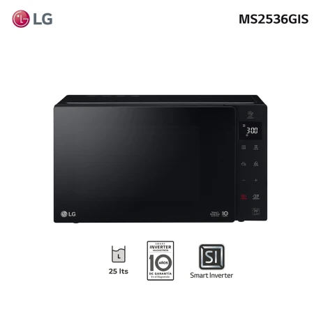 Microondas inverter NeoChef 25L LG MS2536GIS Microondas inverter NeoChef 25L LG MS2536GIS