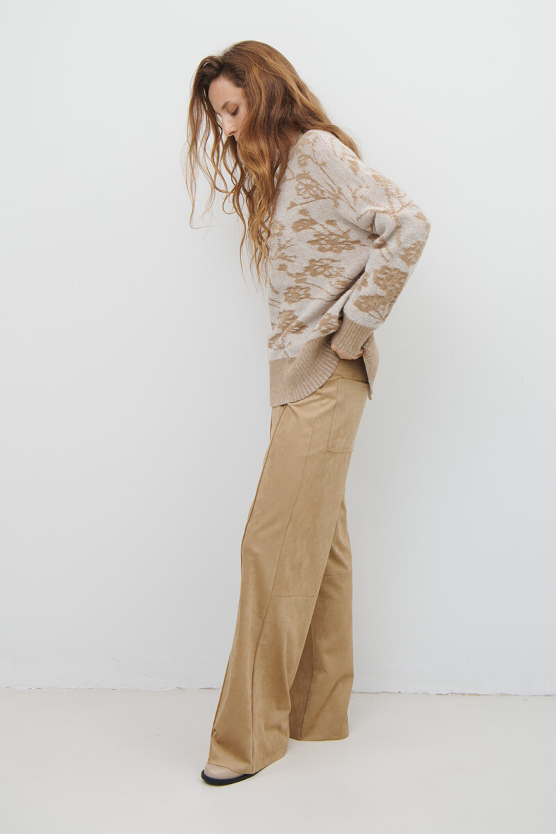 PANTALON NOBLE CAMEL