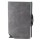 Billetera Baleine Kansas en Aluminio y Cuero con Protección RFID Space Grey