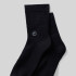 Medias The Everyday Quarter Crew Sock Unisex Black