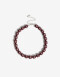 Collares Cortos Color Collar Corto Bolones - Rojo Burdeaux