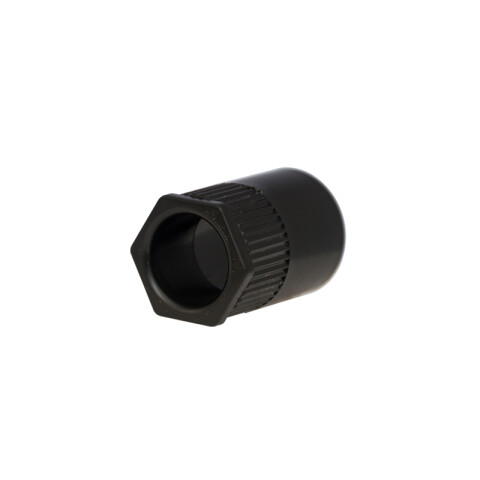 Unión estanco Tubo-Caja PVC Ø20mm negro Tuboform C36200
