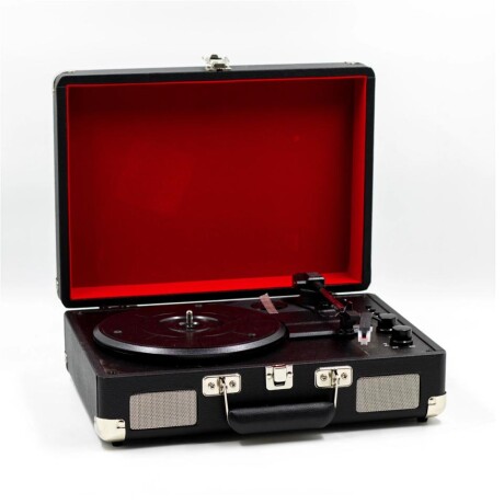 Bandeja De Vinilo APOGEE MDY1603 Con Bluetooth - Negra Bandeja De Vinilo APOGEE MDY1603 Con Bluetooth - Negra