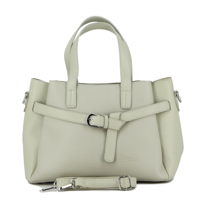 Darkness Cartera C/correa Larga-corta Y Detalle Beige