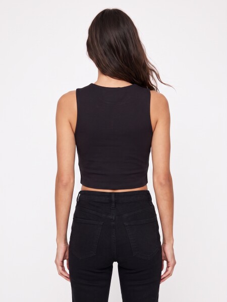 MUSCULOSA BELT NEGRO