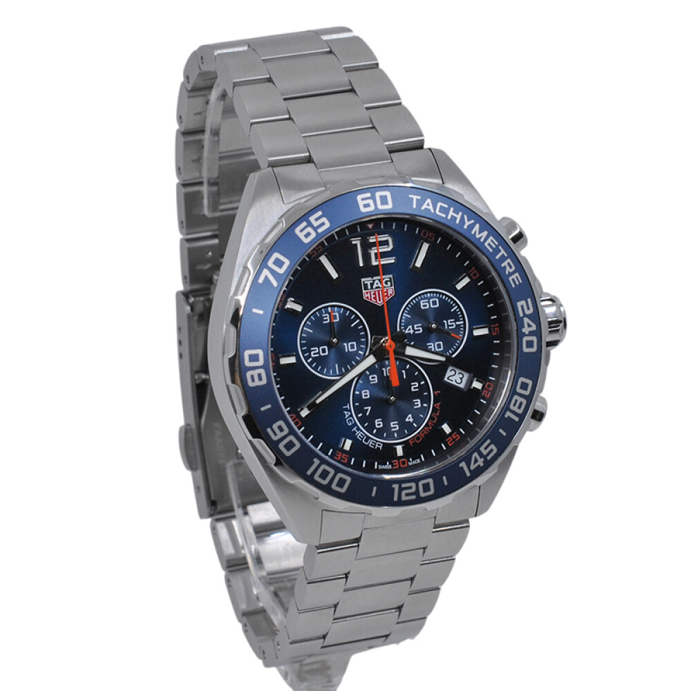 Tag Heuer Fórmula 1 Chronograph 43 mm quartz CAZ1014 con estuche y papeles Tag Heuer Fórmula 1 Chronograph 43 mm quartz CAZ1014 con estuche y papeles
