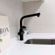 Grifería Cocina Clever Negro Mate Para Filtro NEGRO