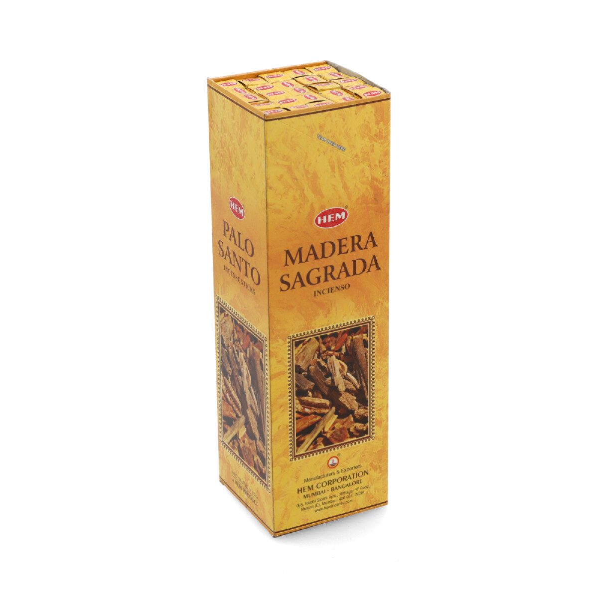 INCIENSO HEM CAJA DE CARBÓN X25 - Palo Santo 