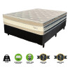 Conjunto Sommier Resortes Petra Córdoba 2 Plazas Colchón 32cm Alto 150Kg Conjunto Sommier Resortes Petra Córdoba 2 Plazas Colchón 32cm Alto 150kg