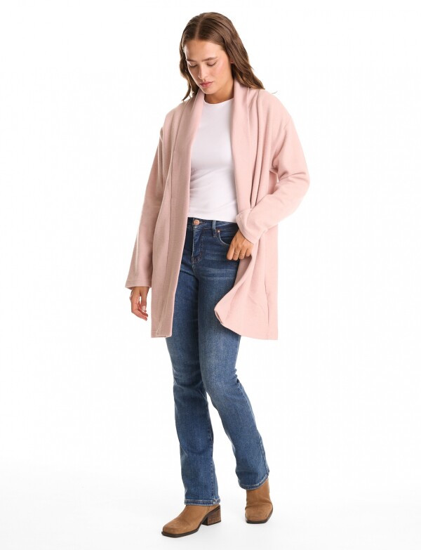 Cardigan Abierto Soft ROSA