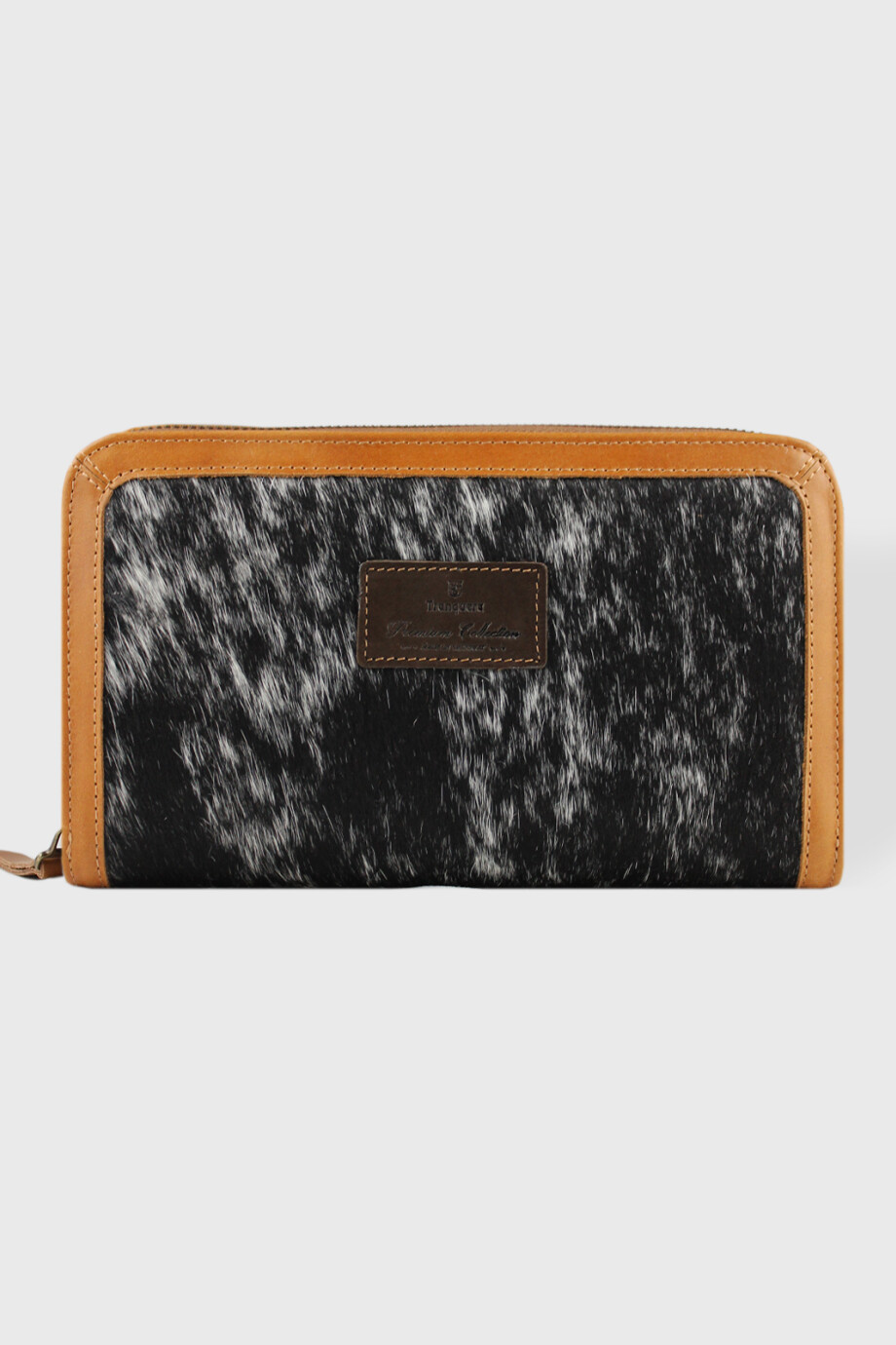 Billetera Villa Flor Pelo Oscuro