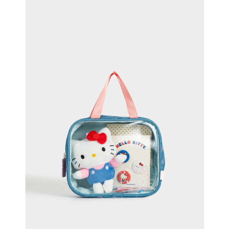 Set De Librería En Cartera ''hello Kitty'' Combinacion Multicolor