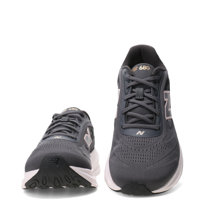 Championes de Mujer New Balance 680 V9 Negro - Rosado