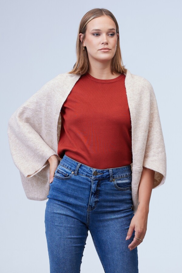 Cardigan Soft Cashmere BEIGE