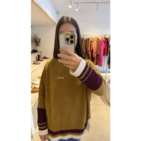 PRE VENTA BUZO SAVIA CLUB Mostaza