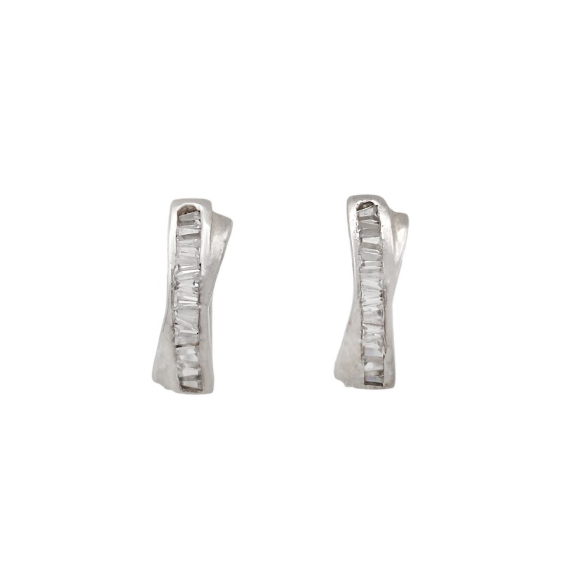 Caravanas Aro-Plata 925-Piedra zirconia-CA3017 Conpiedra