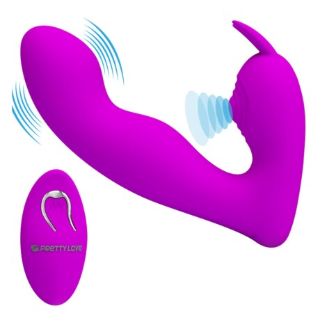 Vibrador Doble Estimulo Mando A Distancia Pretty Love Josephine Vibrador Doble Estimulo Mando A Distancia Pretty Love Josephine