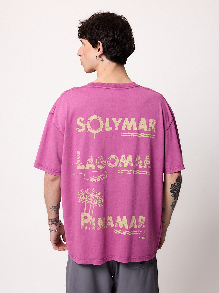 T-SHIRT M/C COSTA DULCE DIXIE Malva