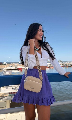 BANDOLERITA MORRAL PETUNIA GREIGE