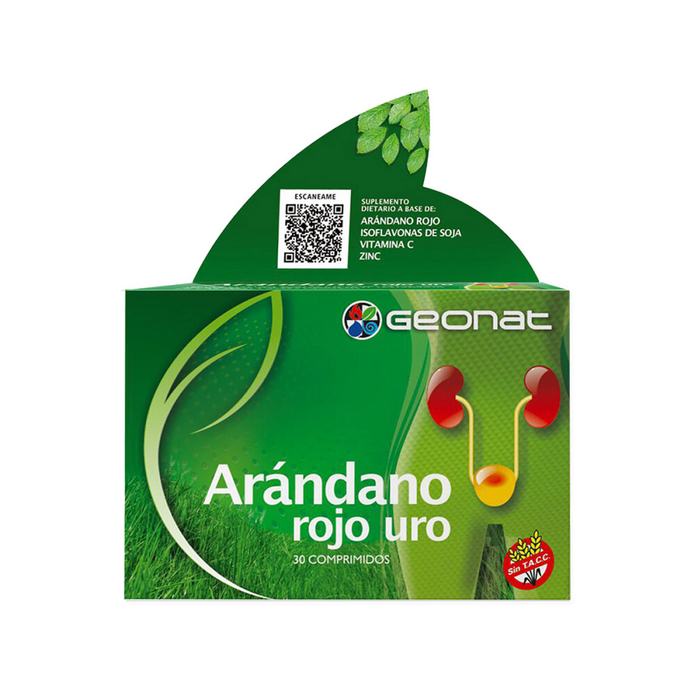 ARANDANO ROJO URO CJ X 30 COMP. única