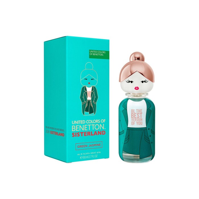 BENETTON SISTERLAND GREEN JAZMINE FR. X única