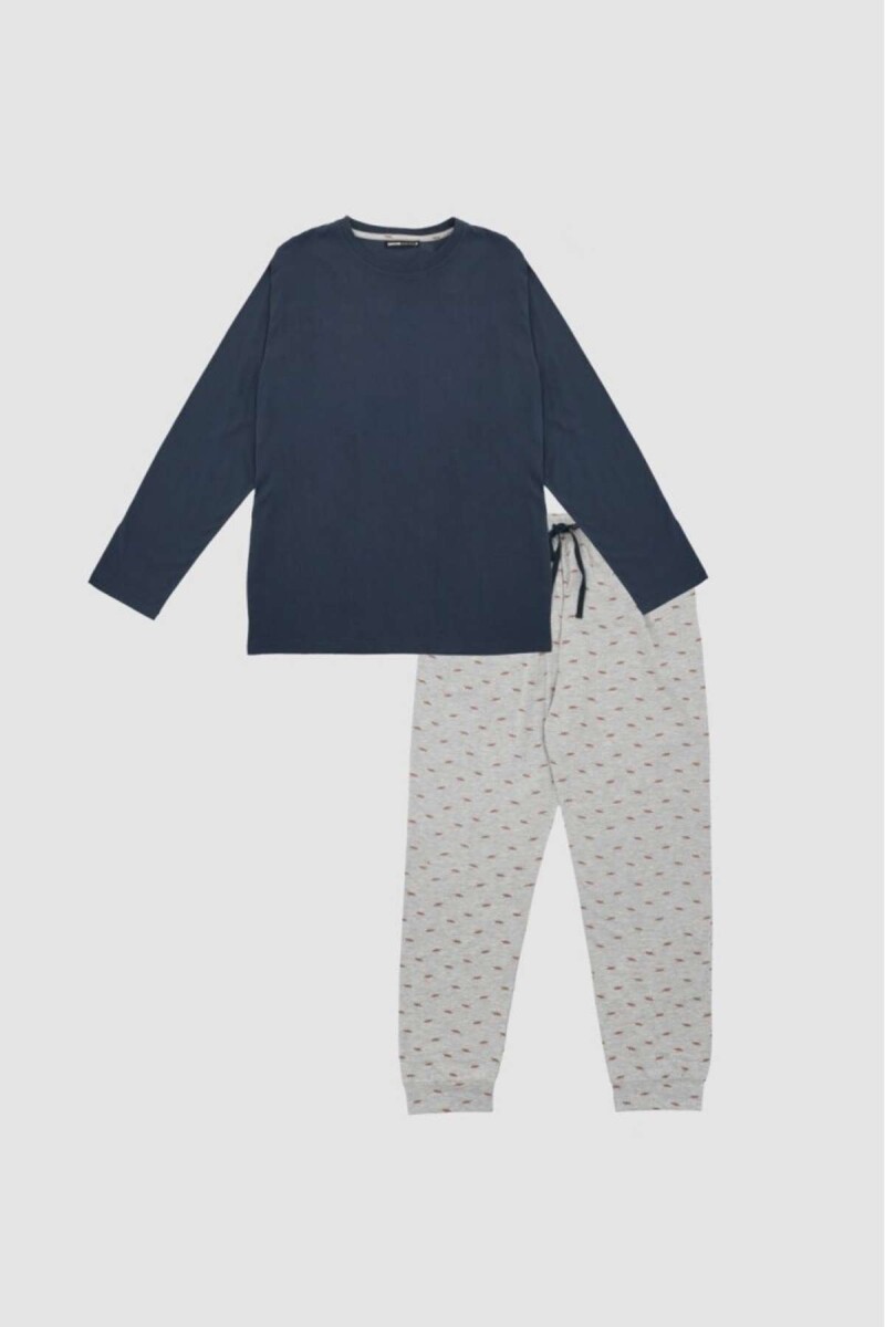 Pijama hombre blue fox - Azul 