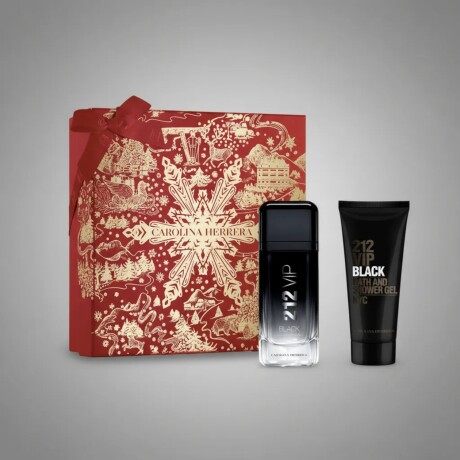 Set Perfume Carolina Herrera 212 Vip Black EDP 100ml + Shower Gel Set Perfume Carolina Herrera 212 Vip Black EDP 100ml + Shower Gel