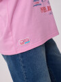 T-SHIRT SOMERA RUSTY Rosado