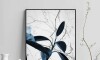 Cuadro Canvas 40x30cm - Hojas negras Cuadro Canvas 40x30cm - Hojas negras