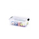 CAJA ORGANIZADORA 6 LITROS RISCHIOTO TRANSPARENTE CAJA ORGANIZADORA 6 LITROS RISCHIOTO TRANSPARENTE