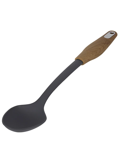 CUCHARA 36x7CM PLASTICO SIMIL MADERA/GRIS CUCHARA 36x7CM PLASTICO SIMIL MADERA/GRIS