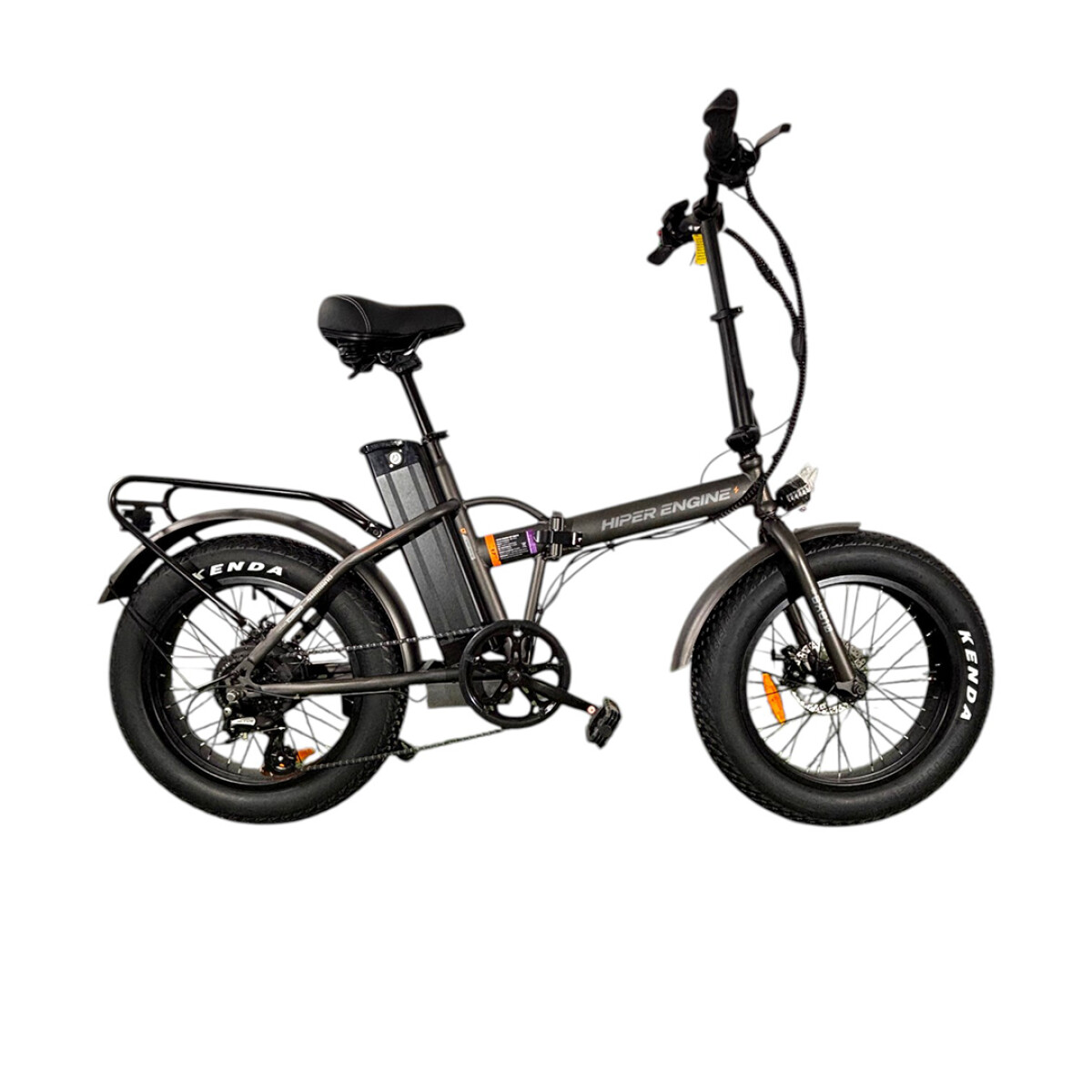 Bicicleta Eléctrica Rod. 20 Titan Pro 48V 16.6AH Ub - GRIS-OSCURO 