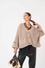 CARDIGAN BOTÓN Beige