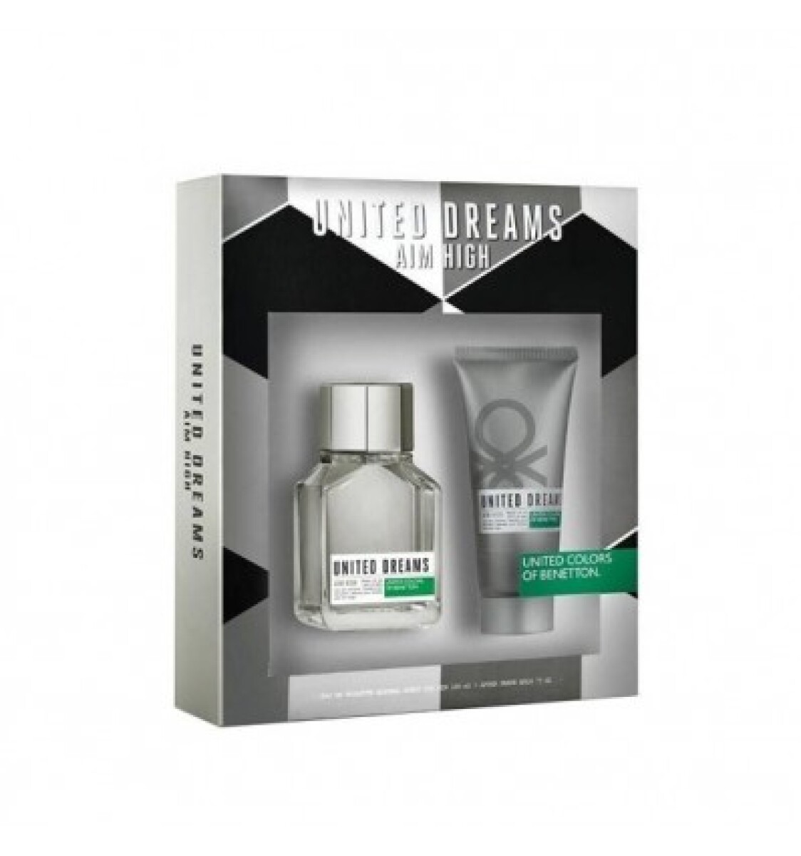 PACK BENETTON UNITED DREAMS AIM HIGH 100ml + DESODORANTE 150ml 