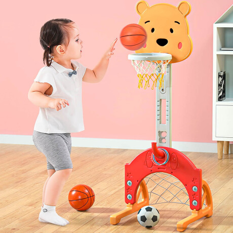 Set Juego Infantil Tablero Basket Arco Fútbol 3en1 Set Juego Infantil Tablero Basket Arco Fútbol 3en1