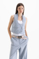CHALECO CAPRI Celeste