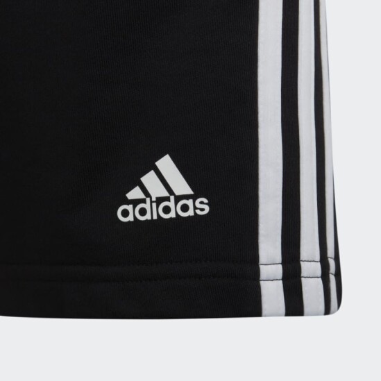 Short Adidas Essentials 3 Rayas Negro