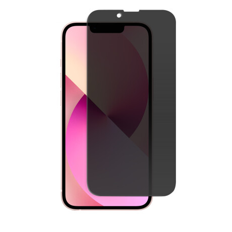 Vidrio Templado 9H con Filtro de Privacidad para iPhone 13 Transparente