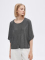 Remera Banjee Gris Oscuro