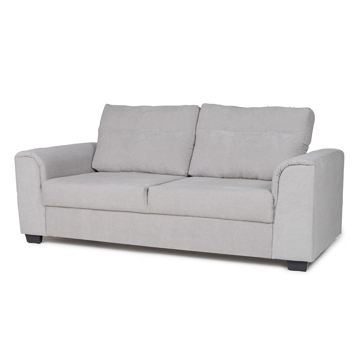 Sofá Aston (Outlet) - Tela Microfibra - 3 cuerpos - Berlin 05 (Ceniza) 