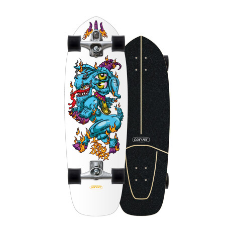 Carver C7 Yago Fire Goat 30,75¨ - Surf Skate Completo Carver C7 Yago Fire Goat 30,75¨ - Surf Skate Completo