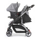 Coche De Paseo Para Bebe Travel System Color Gris Gris