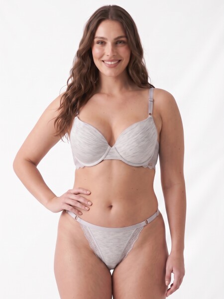 COLALESS DORITA GRIS MELANGE M