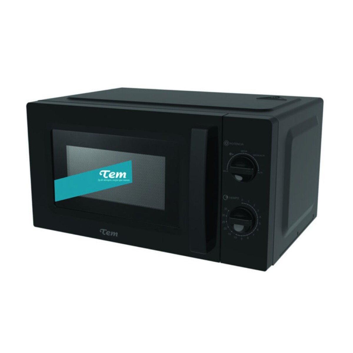 Microondas TEM Manual 20lts Negro 