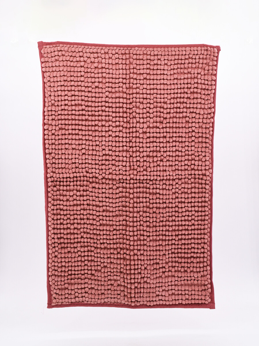 ALFOMBRA DE BAÑO CHENILLE - ROSADO 